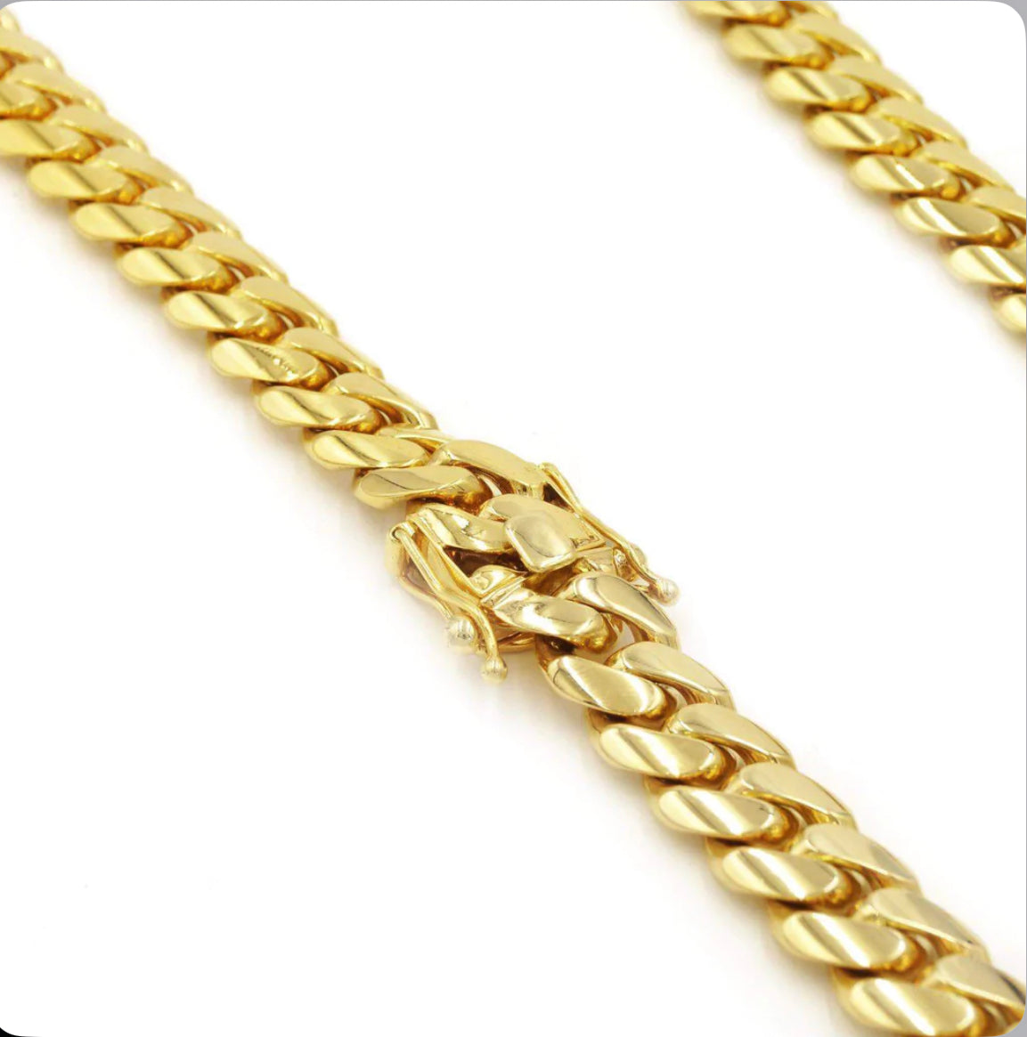 CUBAN LINK CHAIN 11MM 14K